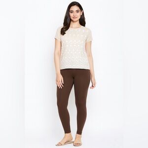 Kim Rogers Petite Small Women's Taupe Blouse